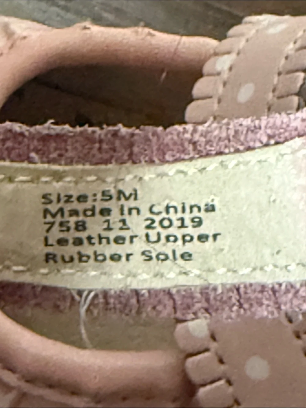 Livie & Luca Pink Polka Dot Leather Mary Janes-Size 5